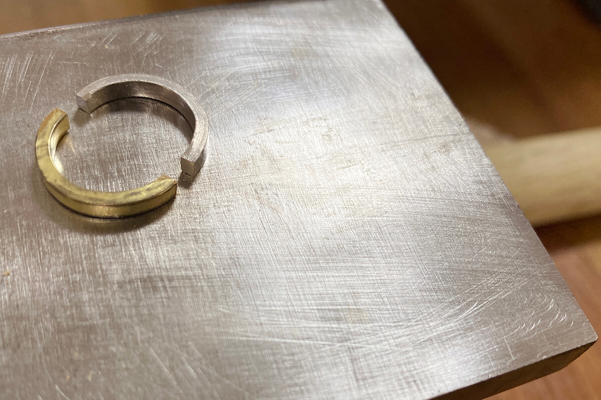 手作り結婚指輪制作流れ