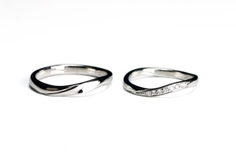 手造り結婚指輪ＤＩＴＩＱＵＥ我流鍛造北九州マリッジﾀﾞｲﾔﾓﾝﾄﾞ