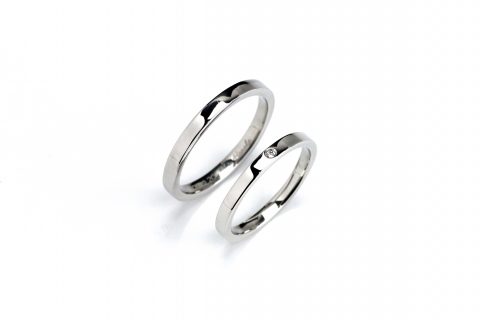 Ｍ様福岡手づくり結婚指輪ＤＩＴＩＱＵＥ小倉鍛造