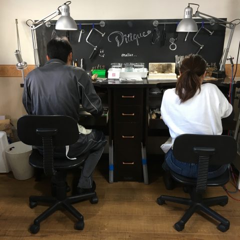 福岡北九州小倉ＤＩＴＩＱＵＥ手づくり結婚指輪我流鍛造