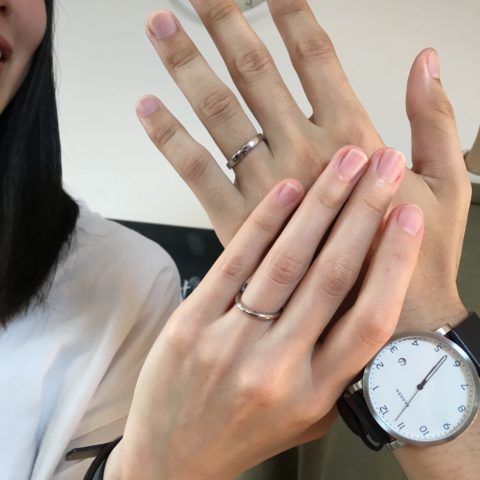 我流鍛造結婚指輪手づくり福岡北九州小倉マリッジリング